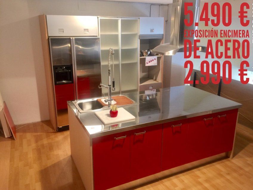 Electrodomesticos no incluidos. Transporte y montaje a consultar.